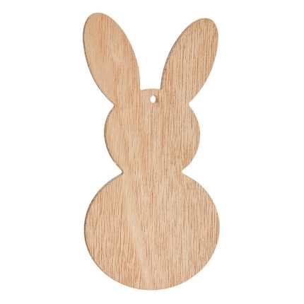 Ξύλινος Λαγός (6x12cm) ΝΒ362