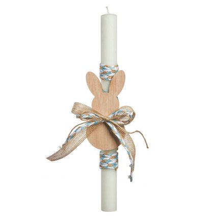 Αρωματική Λαμπάδα Λαγός Σιέλ 30cm ΛΠ109