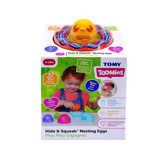 Tomy Toomies Βρεφικό Παιχνίδι Αυγουλάκια Στη Φωλιά 6-36m+, As Company