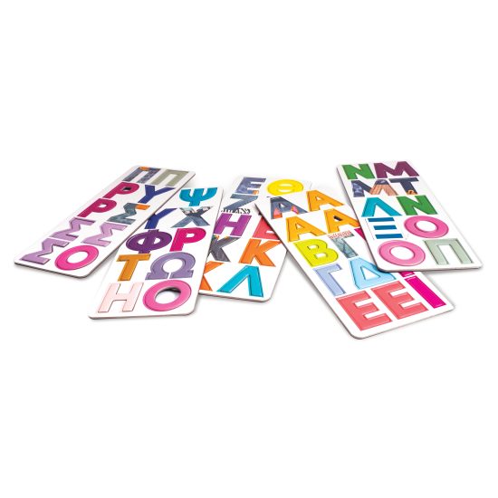 HappiHobbi Magnet Tin Γράμματα Εκπαιδευτικοί Χάρτινοι Μαγνήτες 3+ - As Company
