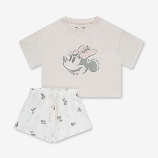 Disney Σετ Μπλούζα & Σορτς Light Pink (2-8 ετών) - Minene