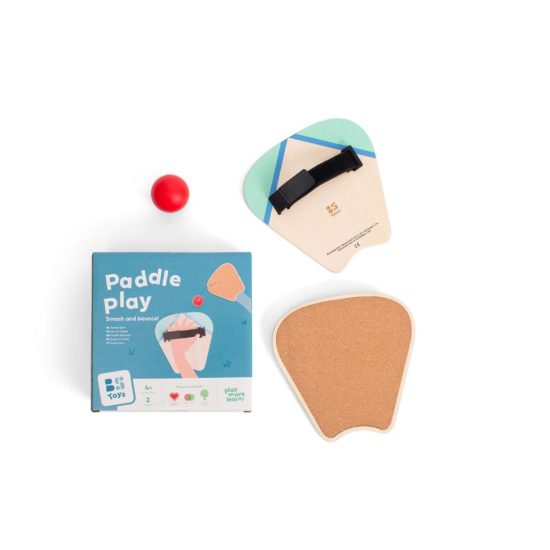 Ξύλινες Ρακέτες Paddle 4+ - BS Toys