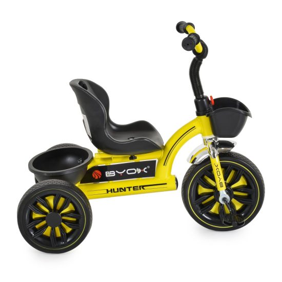 Τρίκυκλο Ποδήλατο Hunter Yellow 3800146231811 3+ - Byox
