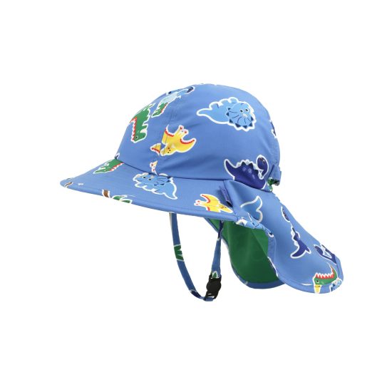 Αντιηλιακό Καπέλο Flapjack Cape Sunhat UPF50 – Devin the Dinosaur And Friends - FlapJackKids