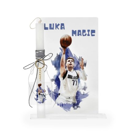 Πασχαλινή Λαμπάδα με Πλέξιγκλας με Θέμα Doncic για Αγόρια ΠΛ-850 (Υ.26 Π.16cm) || Bellissimo