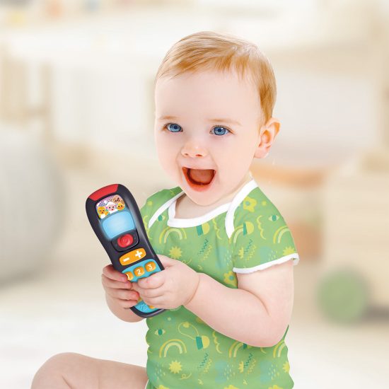 Baby Clementoni Βρεφικό Εκπαιδευτικό Παιχνίδι Τηλεκοντρόλ - Μιλάει Ελληνικά 10-36m - As Company
