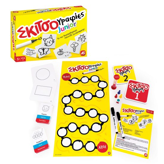 AS Games Επιτραπέζιο Παιχνίδι Σκιτσογραφίες Junior 5+ - AS Company