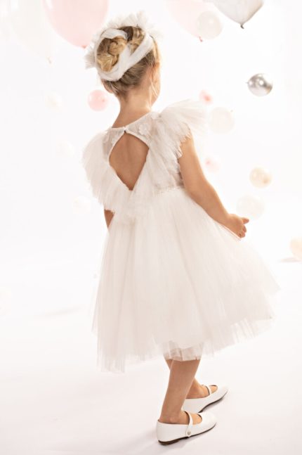 Βαπτιστικό Φορεματάκι για Κορίτσι Off White 125.118.7580, Baby Bloom