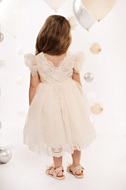 Βαπτιστικό Φορεματάκι για Κορίτσι Baby Pink 125.121.7280, Baby Bloom