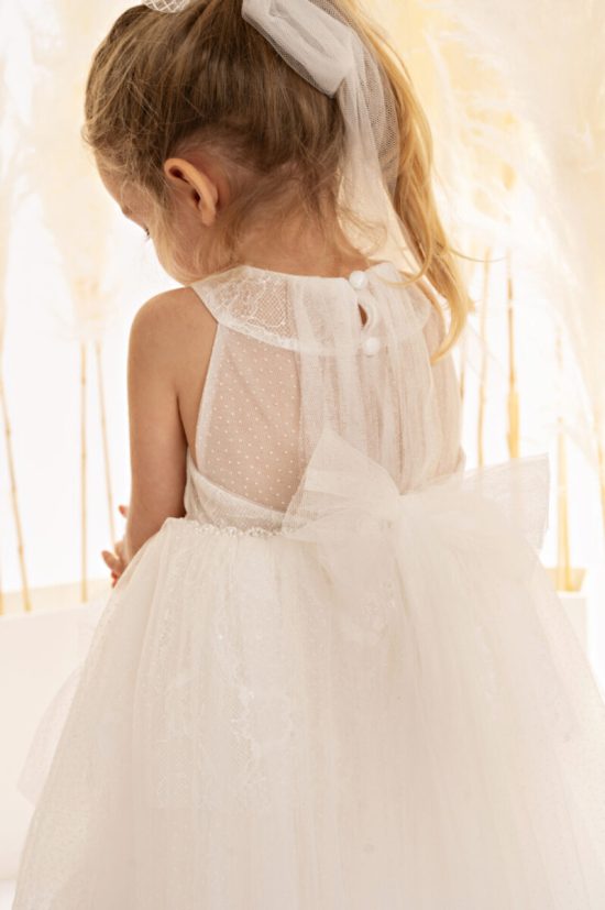 Βαπτιστικό Φορεματάκι για Κορίτσι Off White 125.142.7980, Baby Bloomω