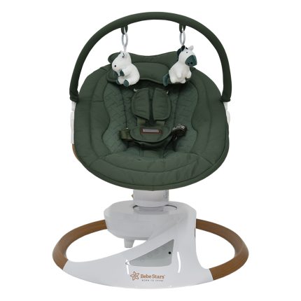 Κούνια Ηλεκτρική Snuggle Forest Green 256-176, Bebe Stars