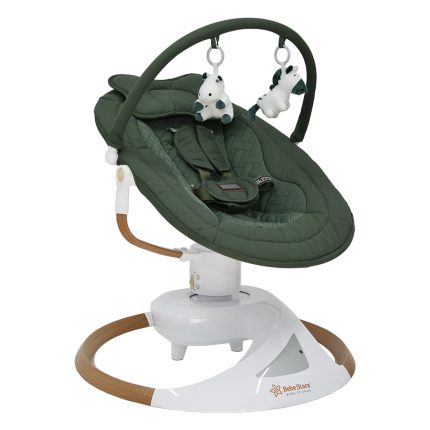 Κούνια Ηλεκτρική Snuggle Forest Green 256-176, Bebe Stars