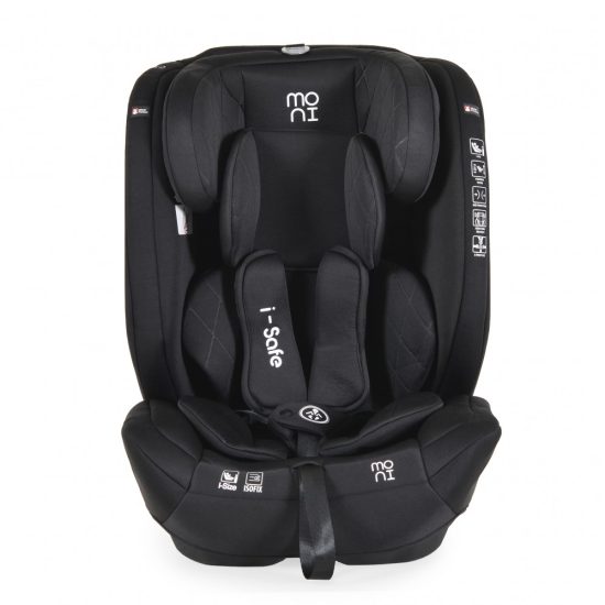 Moni Κάθισμα Αυτοκινήτου Isafe Black Isofix 76-150cm (9-36kg) 3801005152759
