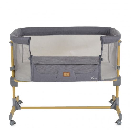 Cangaroo Βρεφικό Λίκνο Aura Grey 3801005210206