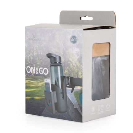 Cangaroo Ποτηροθήκη Καροτσιού 2 σε 1 On The Go 3800146272043