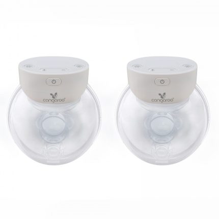 Cangaroo Διπλό Ηλεκτρικό Θήλαστρο Double Wearable Electric Breast Pump Eliria Duo 3800146271572