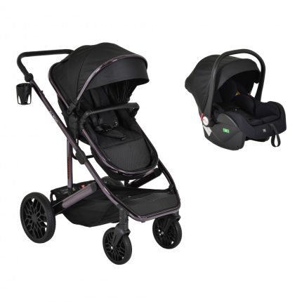 Moni Καρότσι All Road Black 2σε1 Μετατρεπόμενο 3801005100217