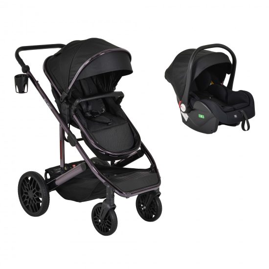 Moni Καρότσι All Road Black 2σε1 Μετατρεπόμενο 3801005100217