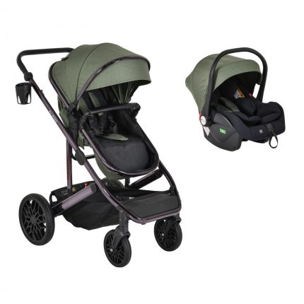 Moni Καρότσι All Road Dark Green 2σε1 Μετατρεπόμενο 3801005100224