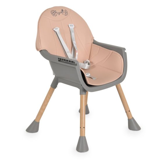 Moni Καρεκλάκι Φαγητού Biscotti 2 in 1 Pink 3801005152650