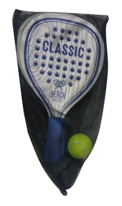 Ρακέτες Παραλίας Classic Μπλε-Λευκό 12mm 5203266062637 - Unitup