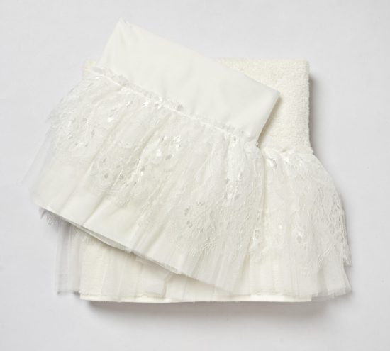 Λαδόπανο Σετ για Κορίτσι Ιβουάρ-Off White LD25.51.2750, Baby Bloom