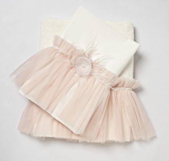 Λαδόπανο Σετ για Κορίτσι Ιβουάρ-Ροζ LD25.55.2650, Baby Bloom