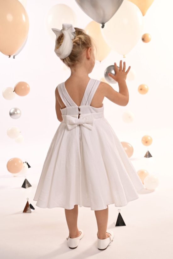 Βαπτιστικό Φορεματάκι για Κορίτσι Off White 125.140.7280, Baby Bloom