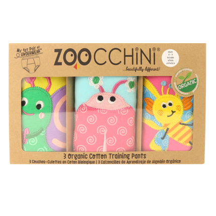 Εκπαιδευτικά Βρακάκια – Garden Creatures 3τμχ - Zoocchini