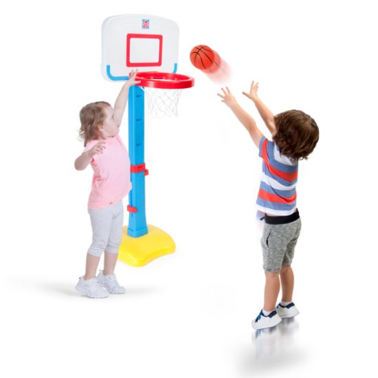 Μπασκέτα Ρυθμιζόμενη Jump N Dunk Basketball (66x56x155εκ) 24m+ 169.019 - Grow'n Up