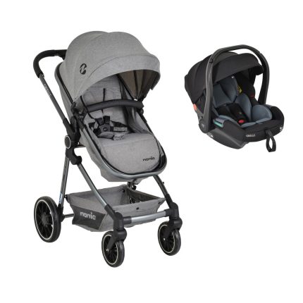 Moni Πολυκαρότσι Αναστρέψιμο 2 σε 1 Giselle Gray 3800146236991