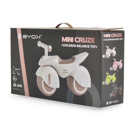 Byox Μίνι Ποδήλατο Ισορροπίας Mini Cruze Black 3800146229610 18m+