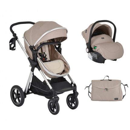 Moni Πολυκαρότσι Μετατρεπόμενο 2 σε 1 Alina Seed Pearl 3801005100033
