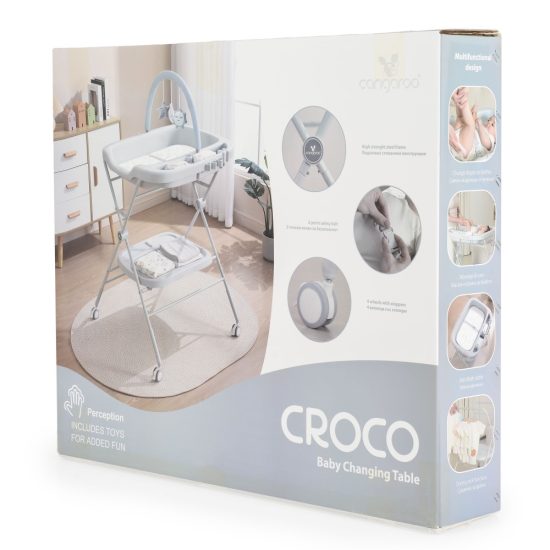 Πολυλειτουργική Αλλάξιέρα με Βάση Croco Grey 3800146271916 - Cangaroo