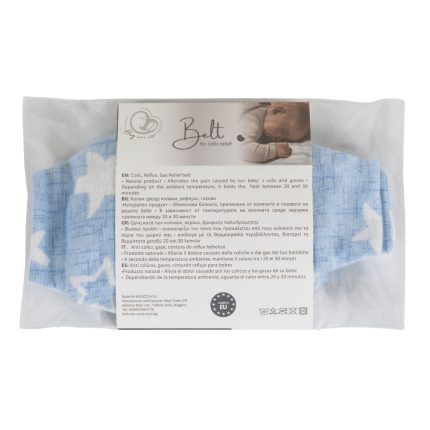 Θερμική Ζώνη Κατά των Κολικών Anti Colic Bellt Blue with White Stars 3800146272784 - Hugzzz