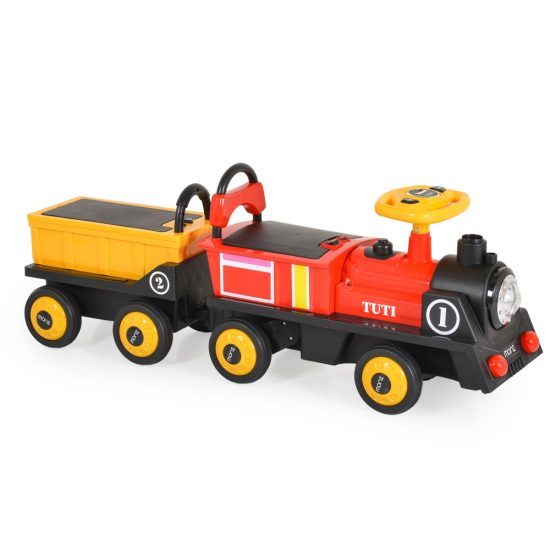 Moni Ηλεκτροκίνητο Τρενάκι 12V Battery Ride-On Train Tuti 3801005001286