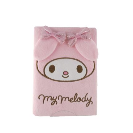 Σετ Λούτρινο Σημειωματάριο Ροζ με Στυλό My Melody | 5205698754210