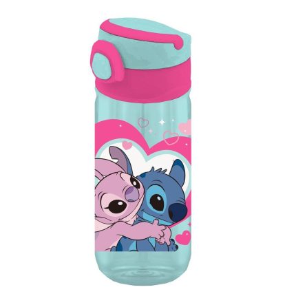 Σετ Φαγητοδοχείο 800ml - Παγούρι 500ml Πλαστικό Disney Stitch & Angel | Must 5205698755224