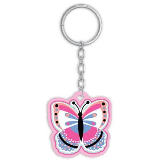 Σετ Δώρου Με Πορτοφολάκι και Μπρελόκ Butterfly (20 x 12cm) | Must 5205698769375