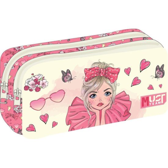 Κασετίνα Βαρελάκι Pretty Girl Κορίτσι 1 Θήκη ( 21 x 6 x 9cm) | Must 5205698759765