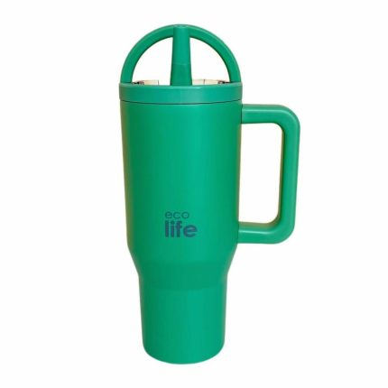 Θερμός Green Tea 900ml (2Handles Lid) - Ecolife