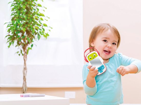 Baby Clementoni Βρεφικό Εκπαιδευτικό Παιχνίδι Ραδιοφωνάκι - Μιλάει Ελληνικά 10-36m - As Company