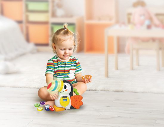 Baby Clementoni Βρεφικό Εκπαιδευτικό Παιχνίδι Χουάν το Τουκάν - Μιλάει Ελληνικά 12m+ - As Company