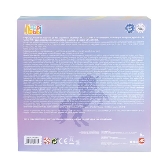 HappiHobbi Σετ Μανικιούρ με Στεγνωτήρα 6+ - As Company