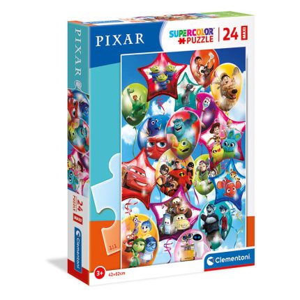 Clementoni Παιδικό Παζλ Maxi Super Color Pixar Party 24 τμχ 3+ - As Company