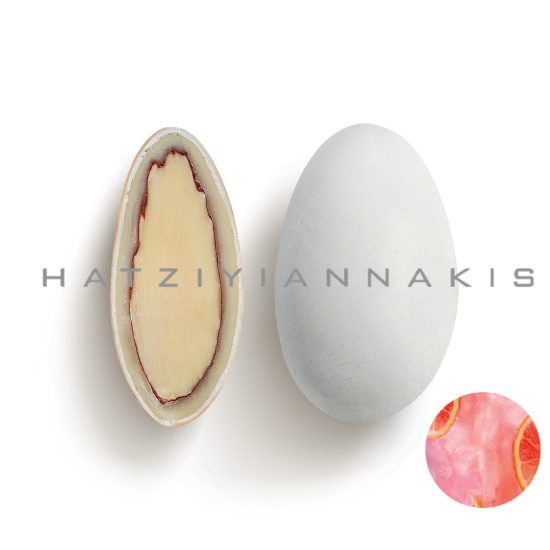 Κουφέτα Αμυγδάλου Choco Almond Λευκό Γεύση Paloma Κουτί 1kg, Χατζηγιαννάκη