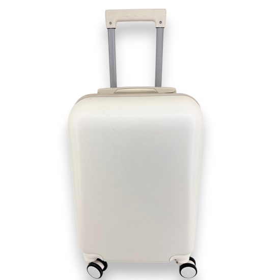 Βαλίτσα Βάπτισης Ιβουάρ Ματ Σαγρέ Trolley 20" (55x35x22cm) | ΒΑΛ52