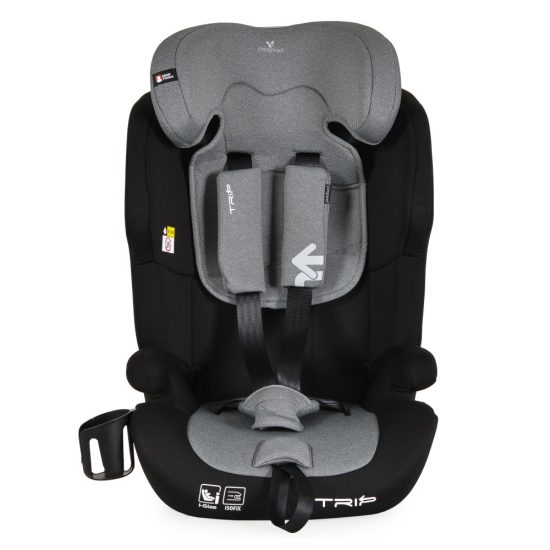 Cangaroo Κάθισμα Αυτοκινήτου Trip Intense Gray Isofix 76-150cm (9-36kg) 3801005153114