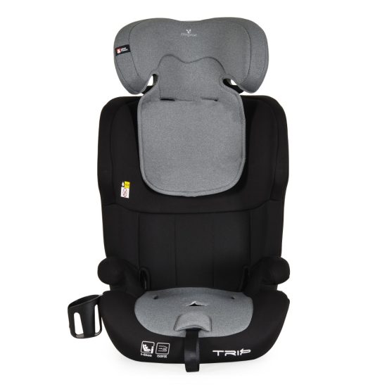 Cangaroo Κάθισμα Αυτοκινήτου Trip Intense Gray Isofix 76-150cm (9-36kg) 3801005153114