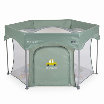 Cangaroo Πτυσσόμενο Παρκοκρέβατο Playbox Green 3801005210237
